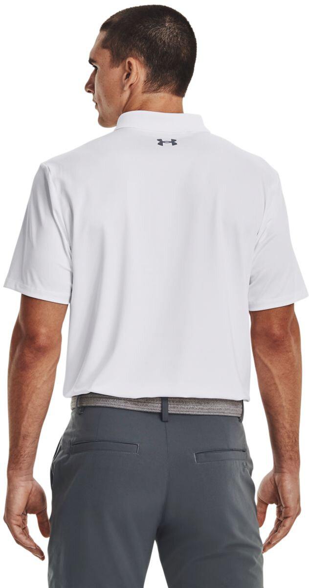 Under Armour Performance 3.0 pánské polo, bílé