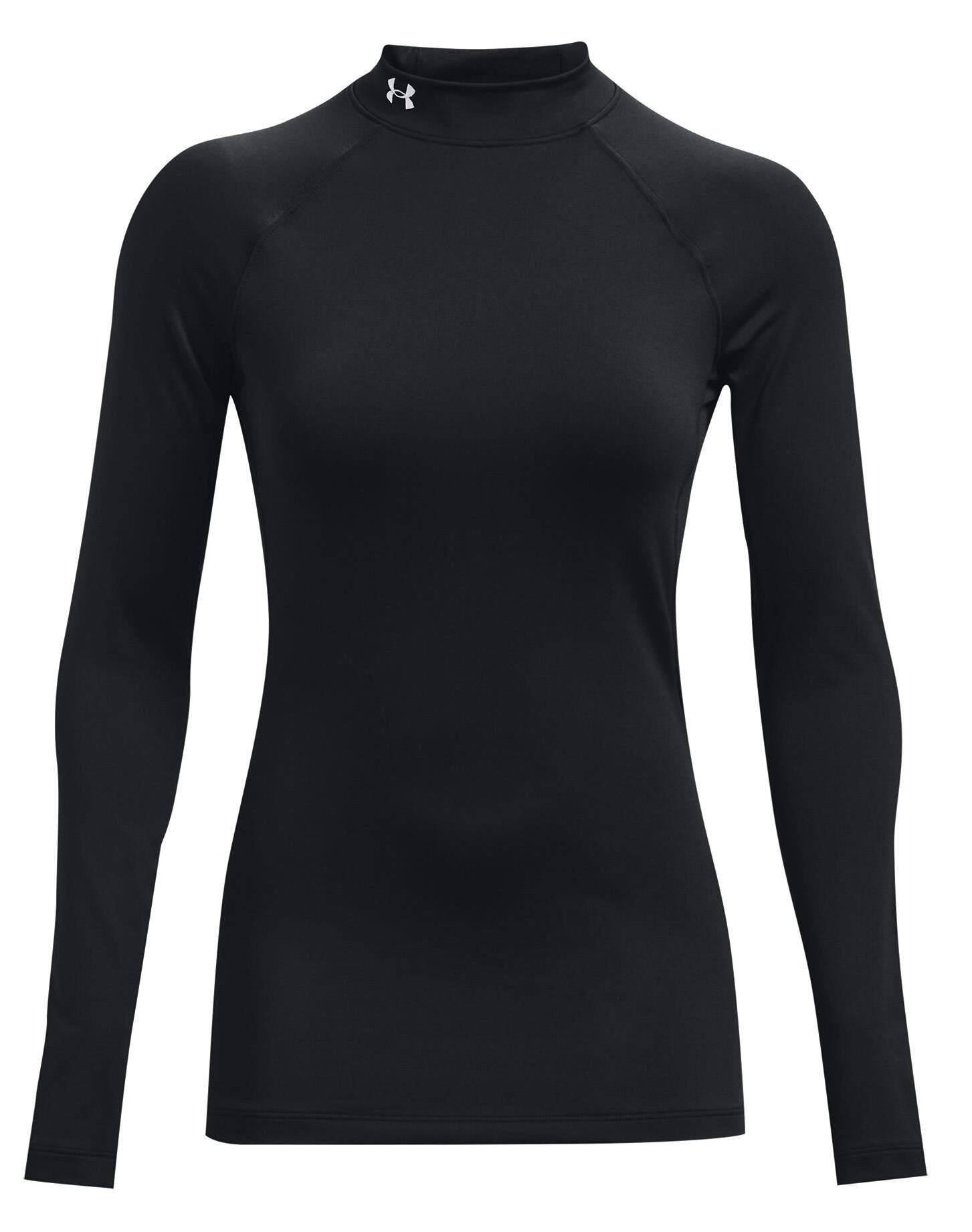 Under Armour Authentics Mockneck dámské thermo tričko, černé