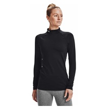 Under Armour Authentics Mockneck dámské thermo tričko, černé