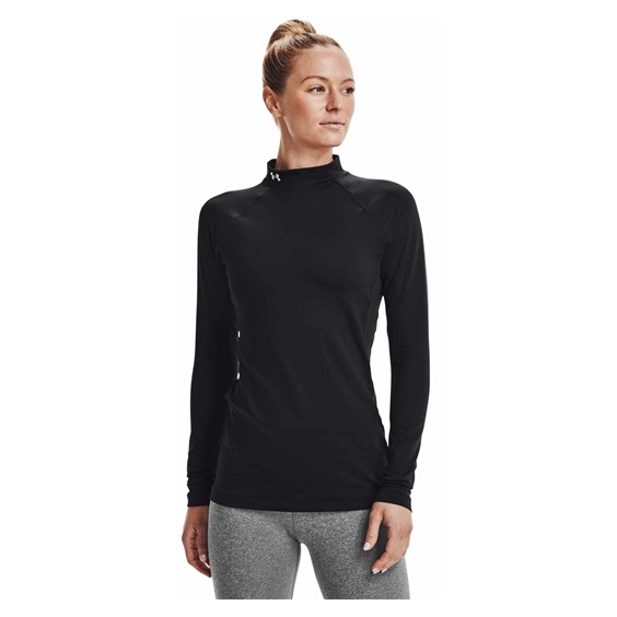 Under Armour Authentics Mockneck dámské thermo tričko, černé