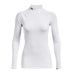 Under Armour Authentics Mockneck dámské thermo tričko, bílé