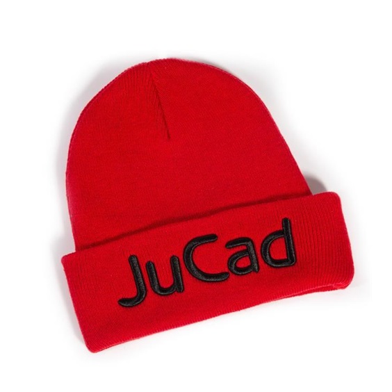 JuCad Winter Hat zimní čepice, červená