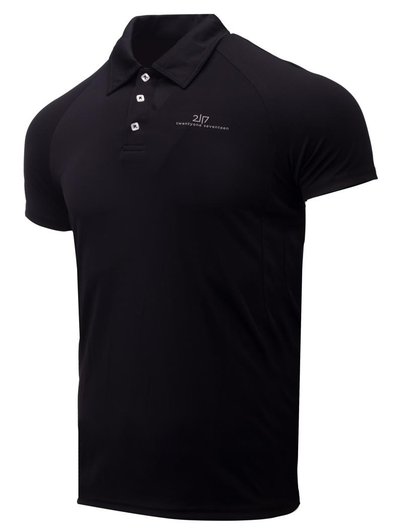 2117 of Sweden Fröseke pánské polo, černé