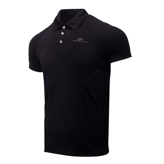 2117 of Sweden Fröseke pánské polo, černé
