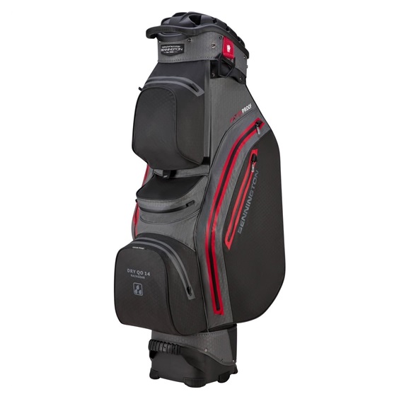 Bennington Dry QO 14 Waterproof cart bag, černo/šedo/červený