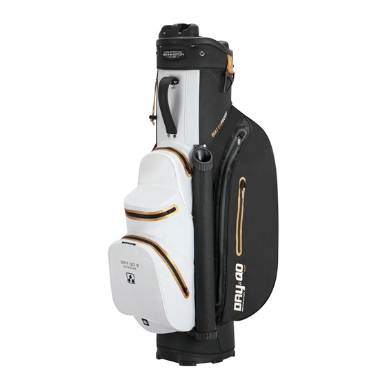 Bennington Dry QO 9 Waterproof cart bag, černo/bílo/zlatý