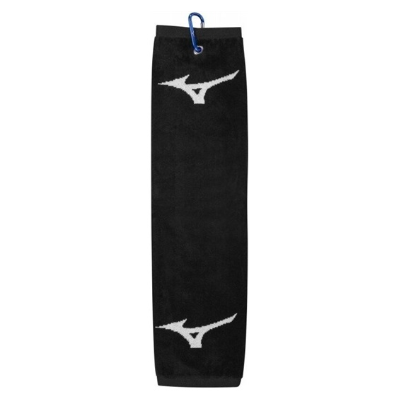 Mizuno RB Tri Fold ručník, černý