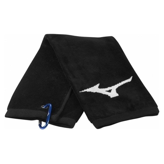 Mizuno RB Tri Fold ručník, černý