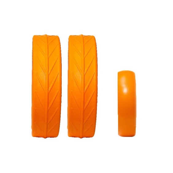JuCad tires náhradní pneu na kola, 3ks, oranžové