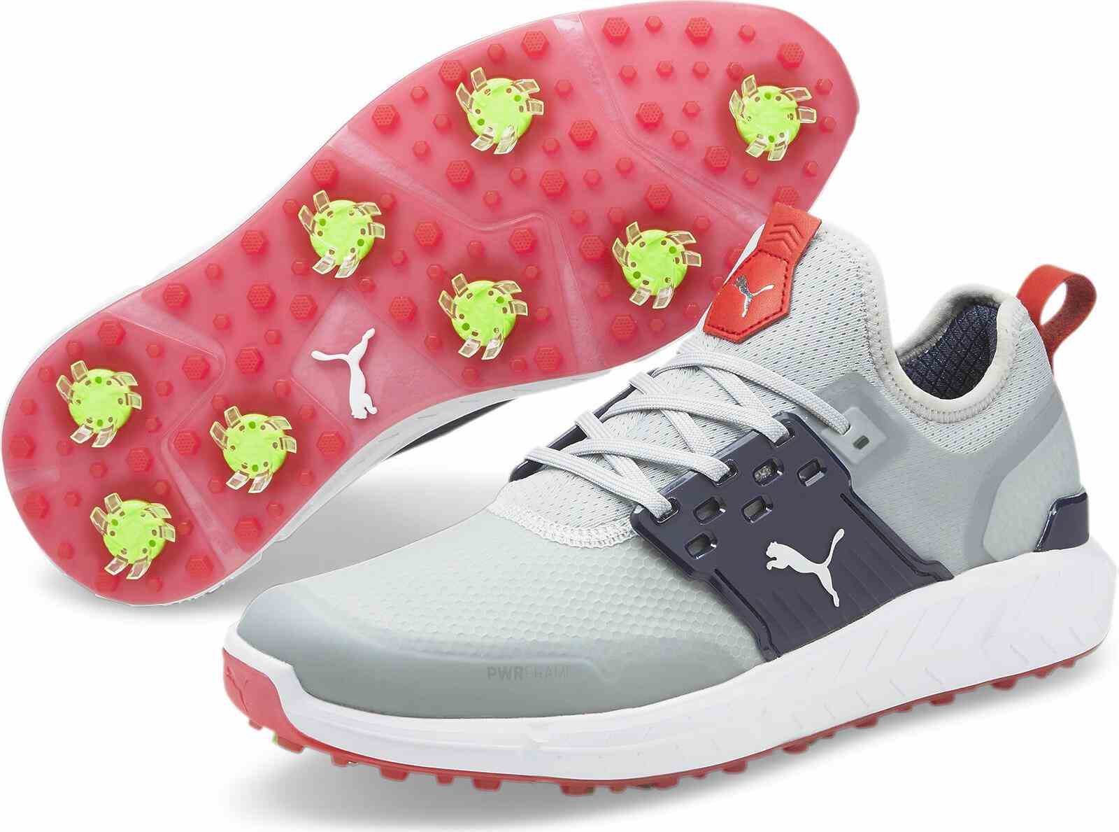 Puma Ignite Articulate pánské golfové boty, šedo/modré