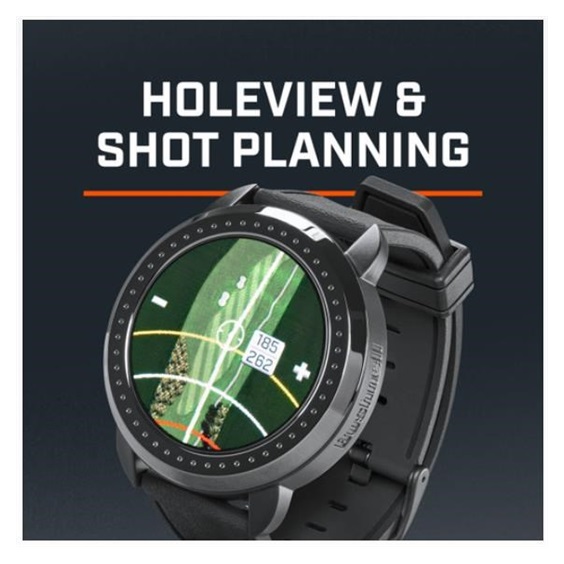 Bushnell iON Elite GPS golfové hodinky, černé