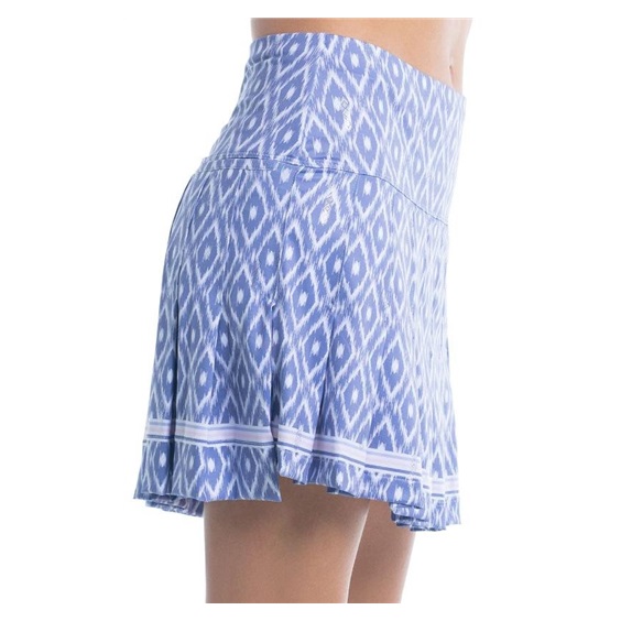 Lucky in Love Ikat Pleated golfová sukně, fialová