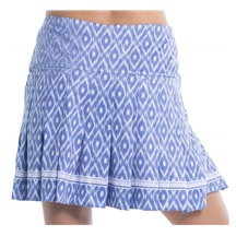 Lucky in Love Ikat Pleated golfová sukně, fialová