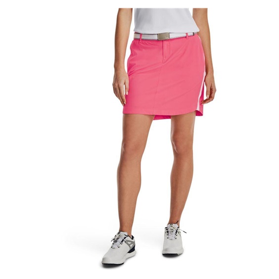 Under Armour Links Woven golfová sukně, růžová