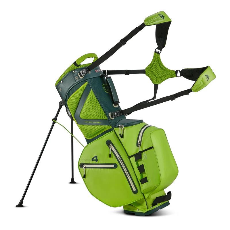 Big Max Aqua Hybrid 4 stand bag, zelený