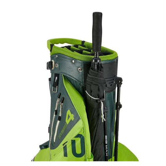 Big Max Aqua Hybrid 4 stand bag, zelený