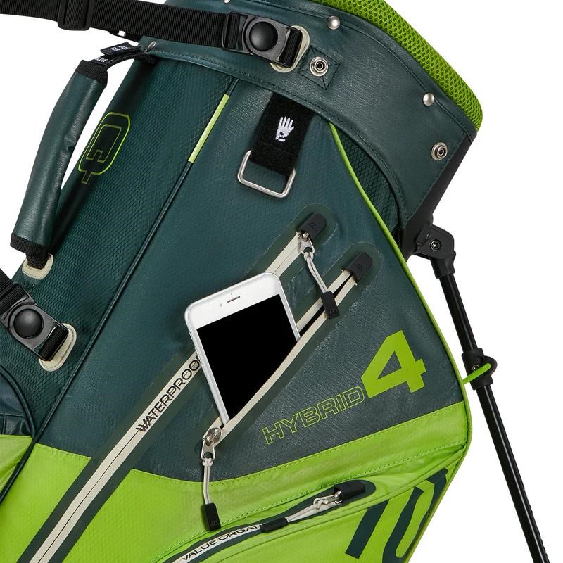 Big Max Aqua Hybrid 4 stand bag, zelený