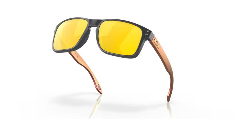 Oakley Holbrook Steel Colection Matte Carbon Prizm 24K Polarized