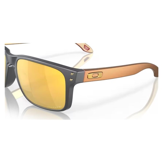 Oakley Holbrook Steel Colection Matte Carbon Prizm 24K Polarized
