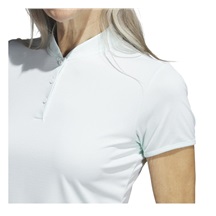 Adidas Dot dámské polo, white/semi flash aqua