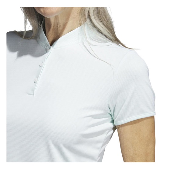Adidas Dot dámské polo, white/semi flash aqua