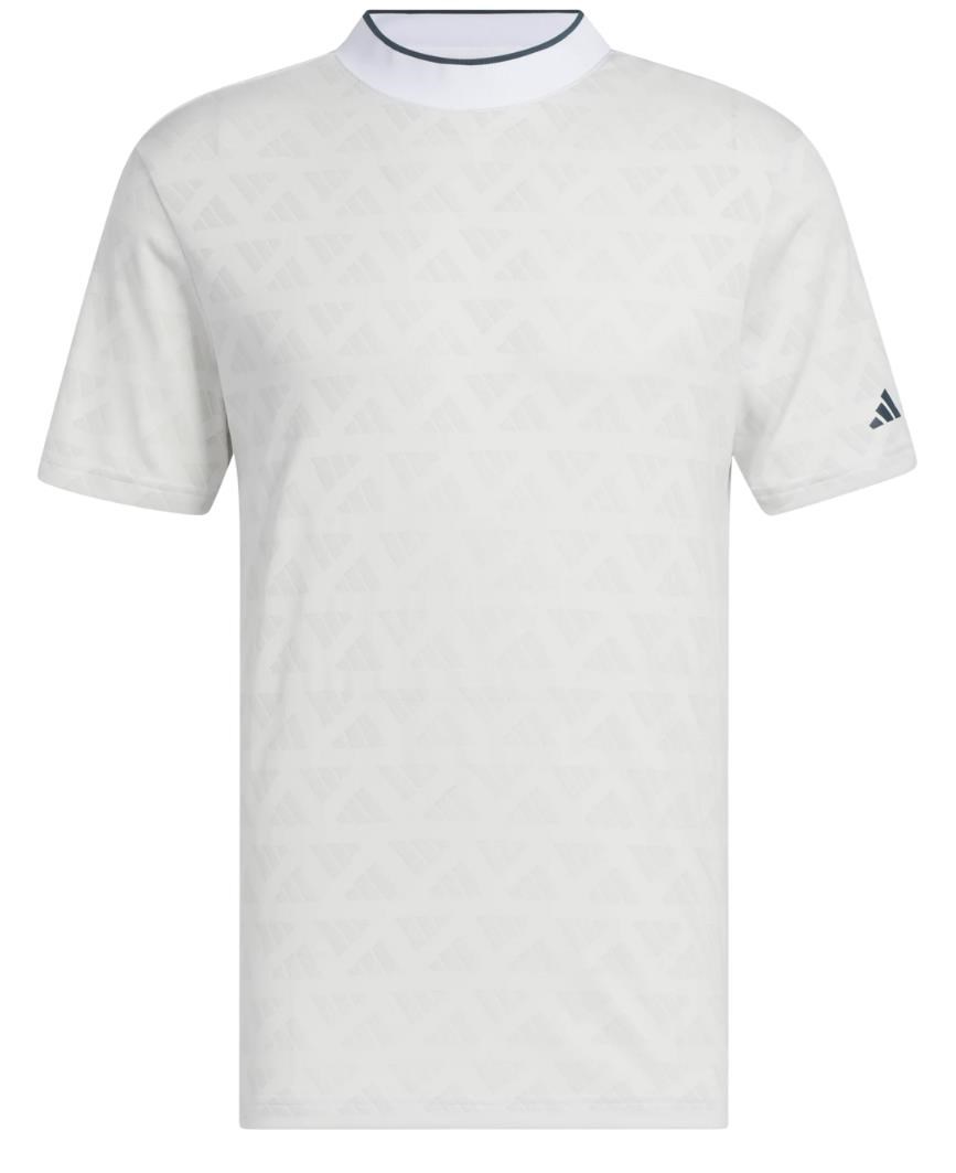 Adidas Adi Jacquard pánské polo, šedé