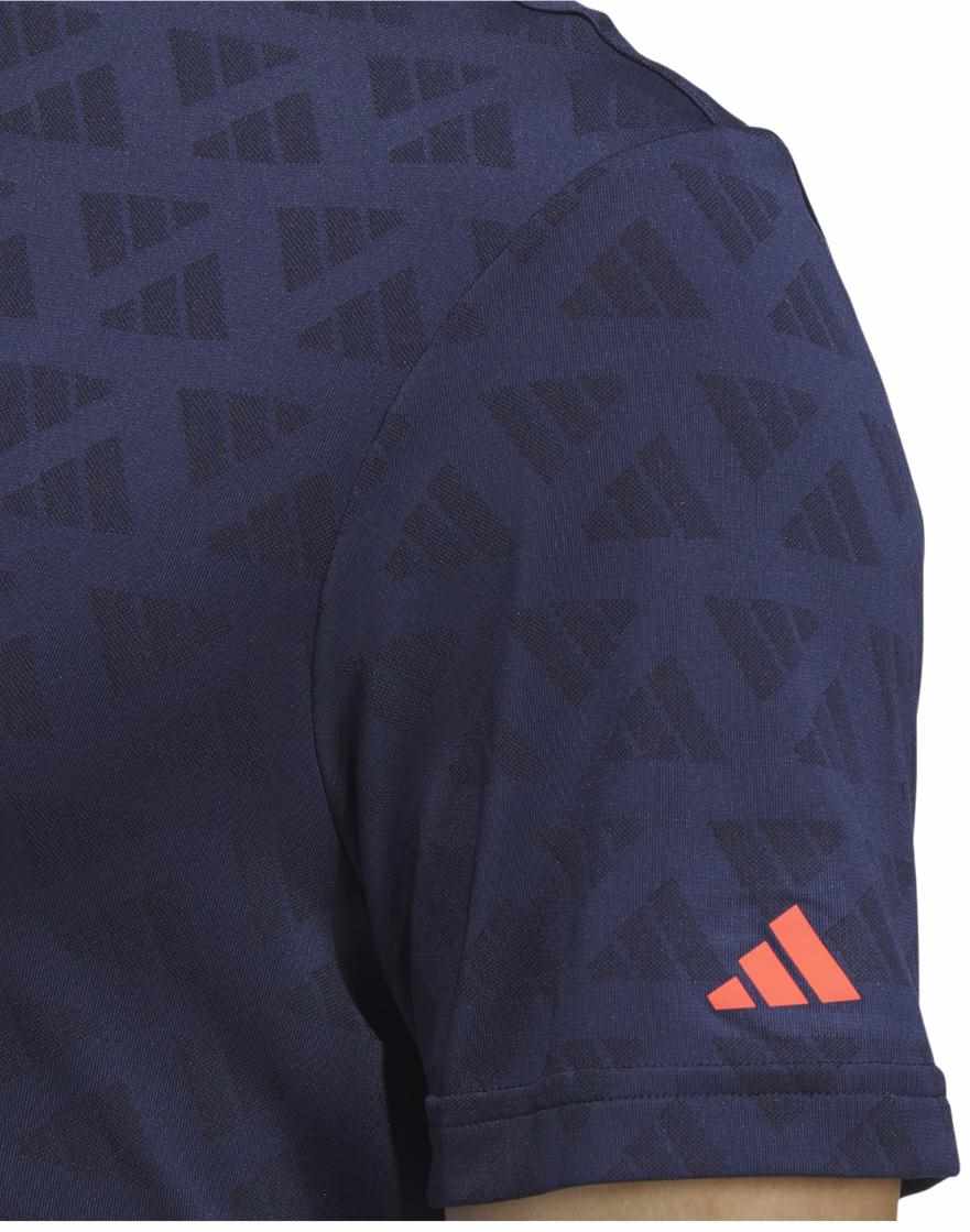 Adidas Adi Jacquard pánské polo, modré