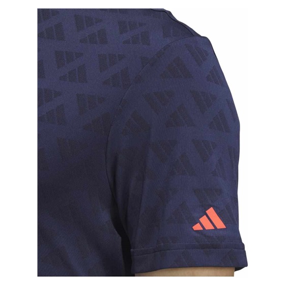 Adidas Adi Jacquard pánské polo, modré