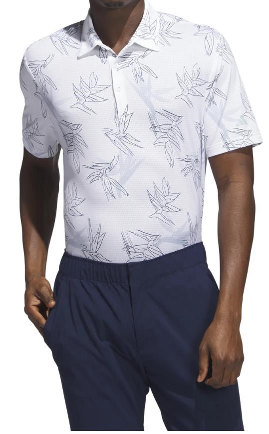 Adidas Oasis Mesh pánské polo, bílé