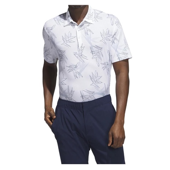 Adidas Oasis Mesh pánské polo, bílé