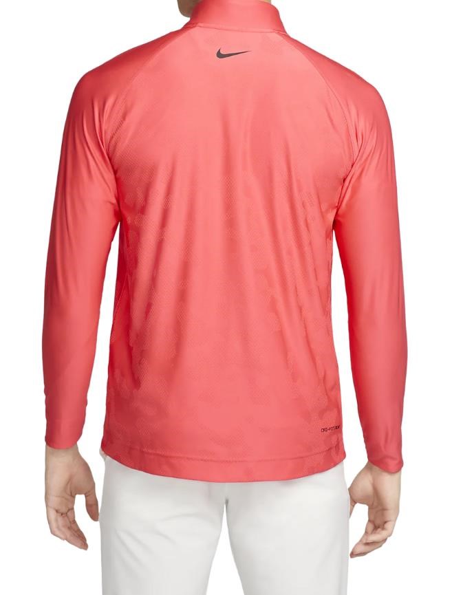 Nike Dri-FIT ADV Tour pánské tričko s dlouhým rukávém, oranžové