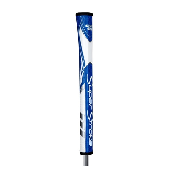 SuperStroke Zenergy Pistol GT Tour putter grip, modro/bílý