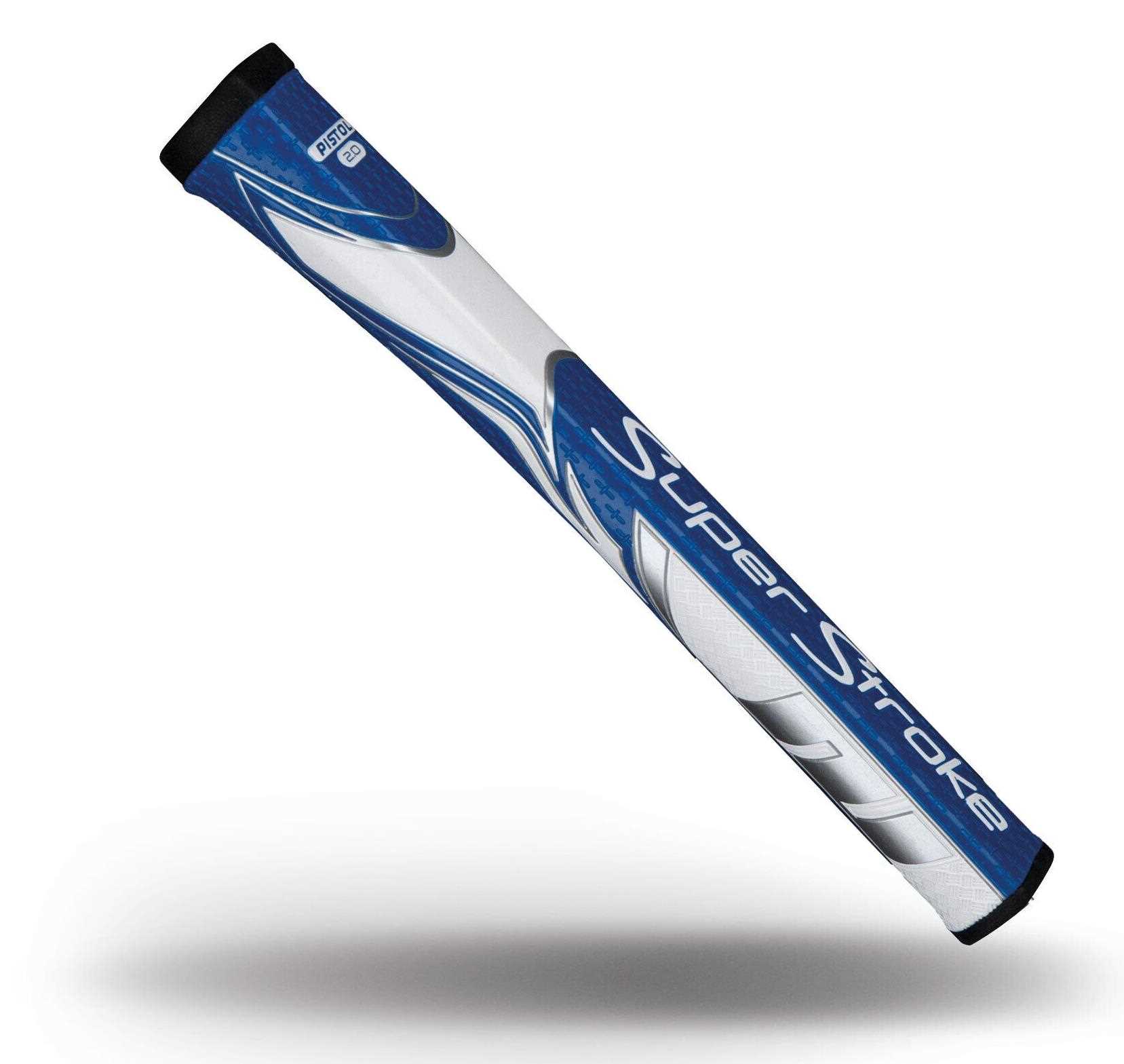 SuperStroke Zenergy Pistol GT 2.0 putter grip, modro/bílý