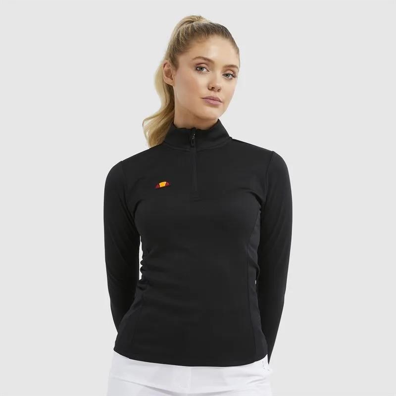 Ellesse Telero 1/2 Zip dámský top, černý