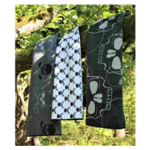 Devant Ultimate Microfiber golfový ručník, Skull edice - fading skulls