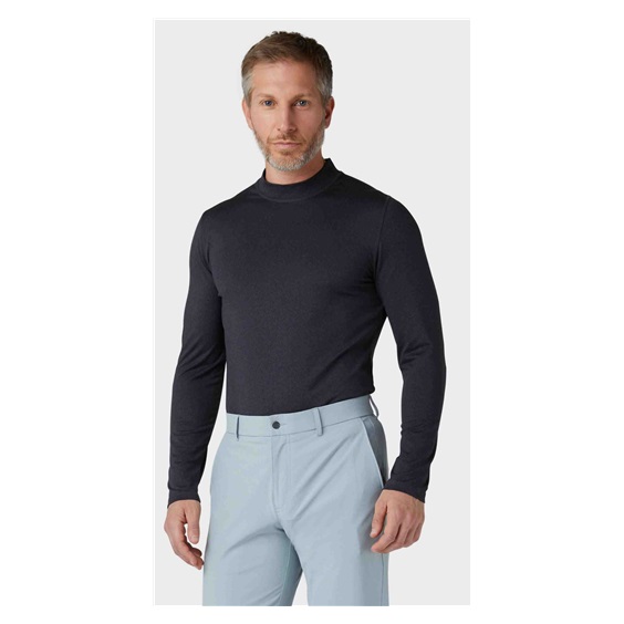 Callaway Crew Neck Swing Tech pánský top, ebony heather