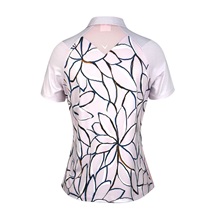 Callaway Linear Floral dámské polo, pink nectar