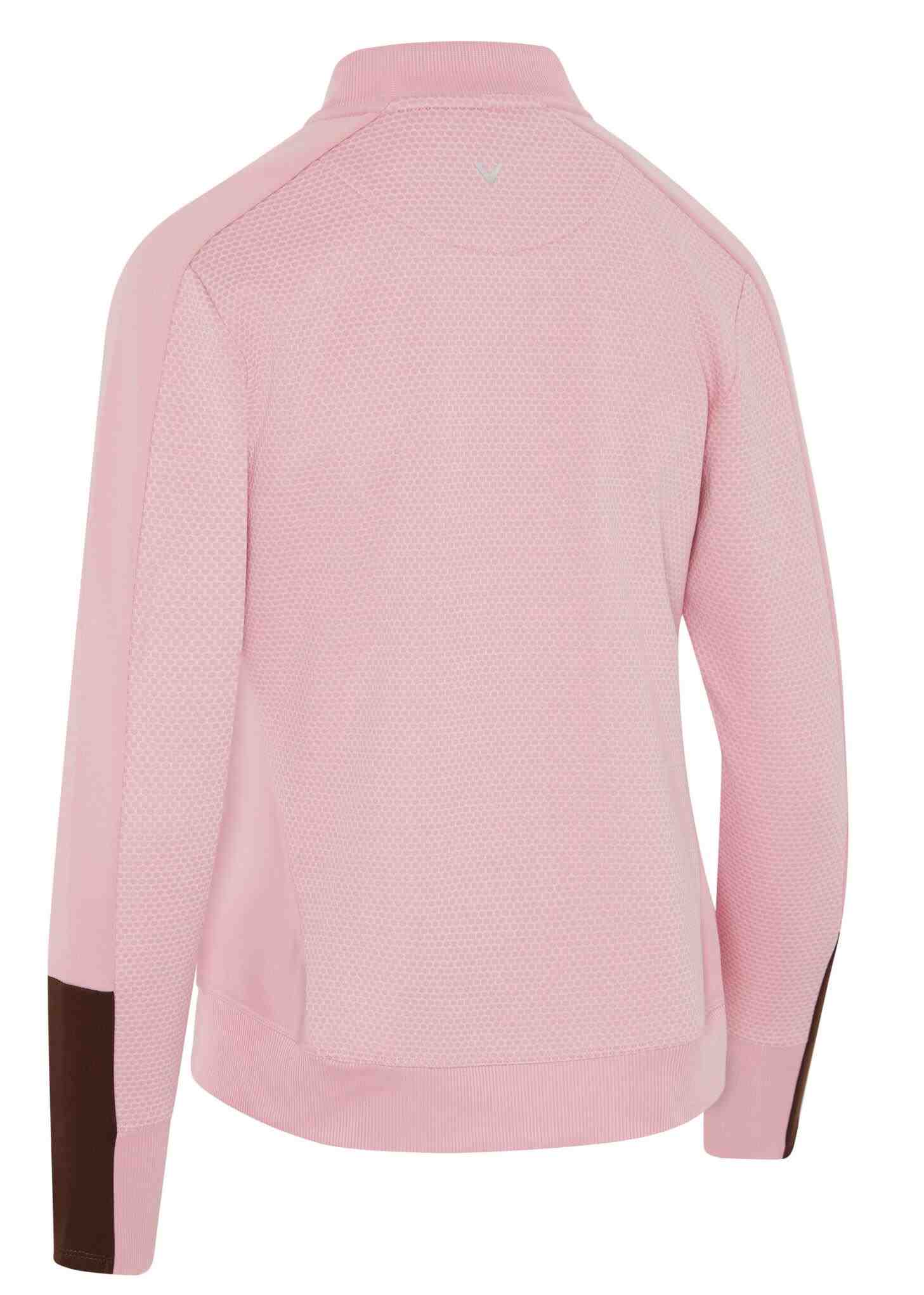 Callaway Heathered Fleece dámská mikina, pink nectar