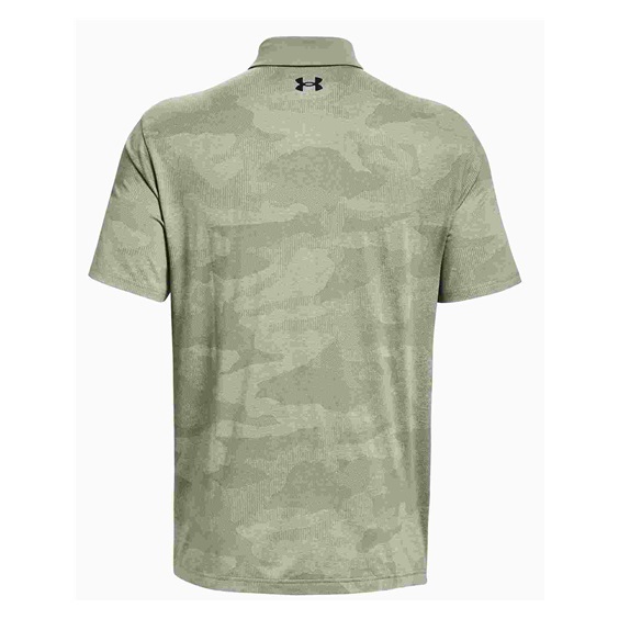 Under Armour Playoff 3.0 Jacquard pánské polo, grove green