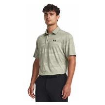Under Armour Playoff 3.0 Jacquard pánské polo, grove green