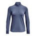 Under Armour Playoff 1/4 Zip dámská mikina, hushed blue
