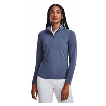 Under Armour Playoff 1/4 Zip dámská mikina, hushed blue