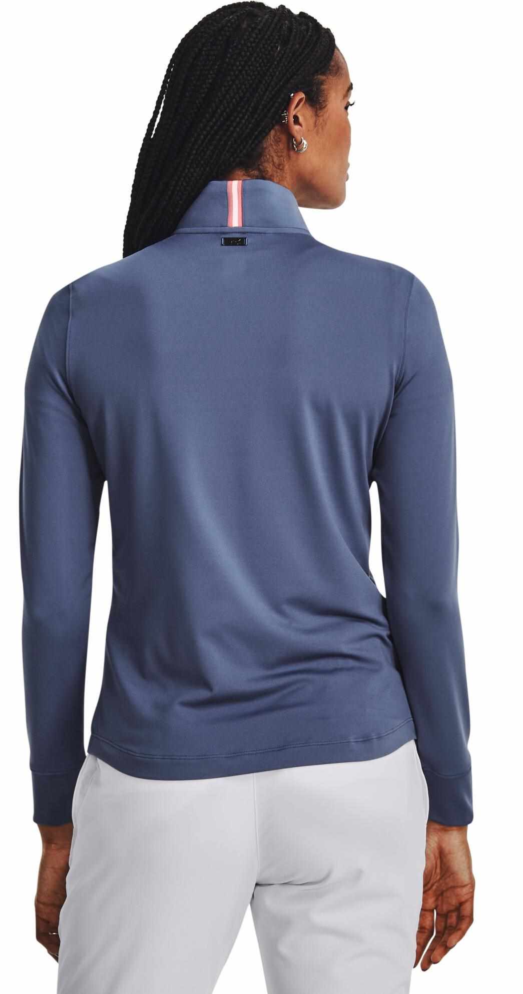 Under Armour Playoff 1/4 Zip dámská mikina, hushed blue