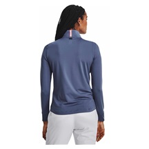 Under Armour Playoff 1/4 Zip dámská mikina, hushed blue