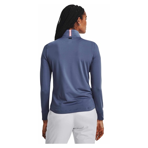 Under Armour Playoff 1/4 Zip dámská mikina, hushed blue