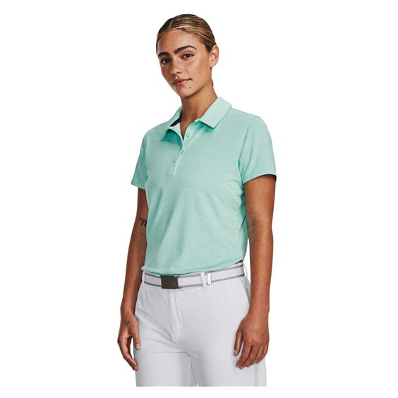 Under Armour Zinger Playoff dámské polo, neo turquoise