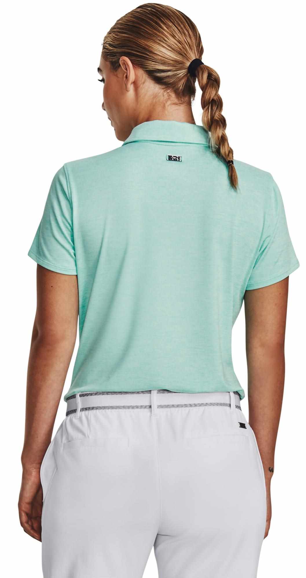 Under Armour Zinger Playoff dámské polo, neo turquoise