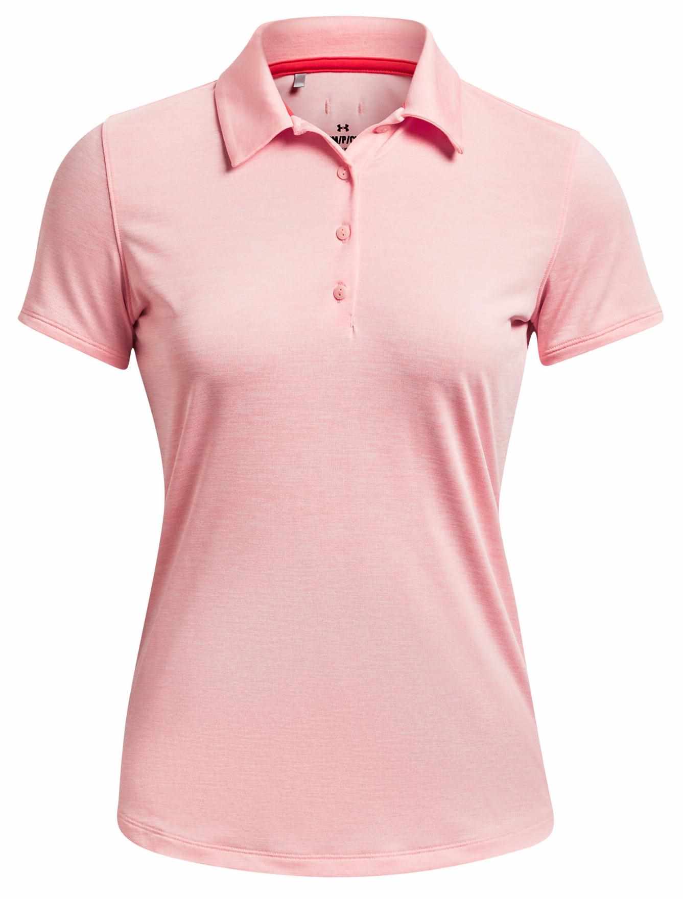 Under Armour Zinger Playoff dámské polo, světle růžové