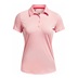 Under Armour Zinger Playoff dámské polo, světle růžové