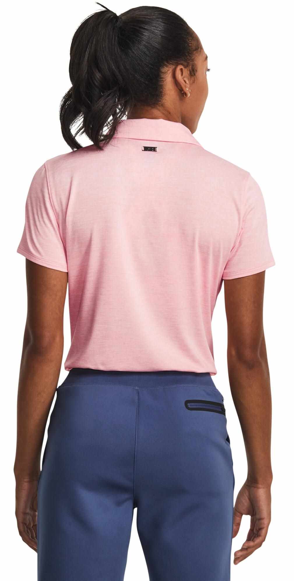 Under Armour Zinger Playoff dámské polo, světle růžové